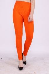 Orange Color Churidar Leggings